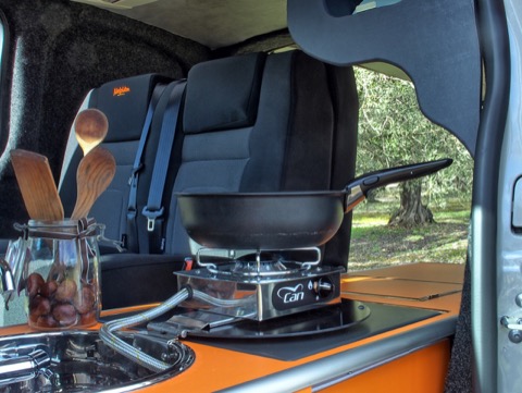 Un feu gaz avec une autonomie de 60 heures
