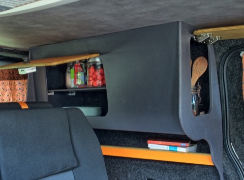 Rangement facilement accessible
